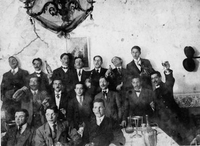 Lucchese120 - i fondatori del Lucca Football Club