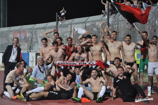 Lucchese120 - vittoria della lucchese a Bisceglie nel campionato 2020