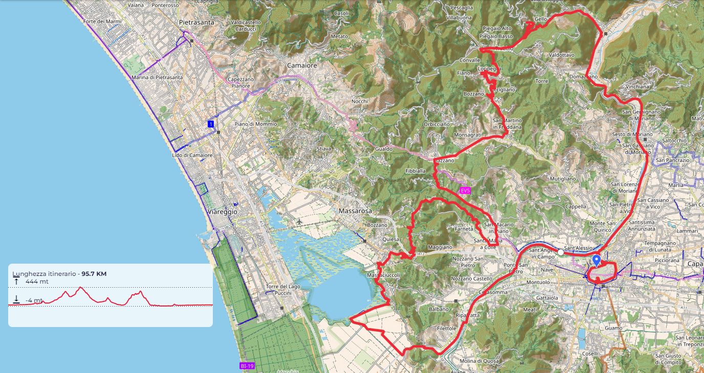 puccini ride map