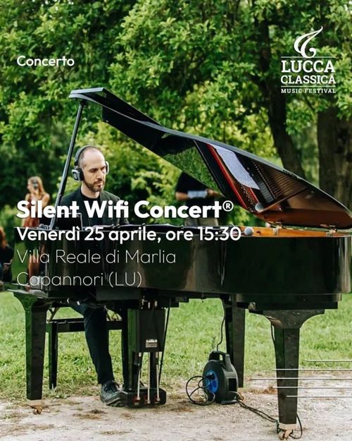 silent concert a villa reale
