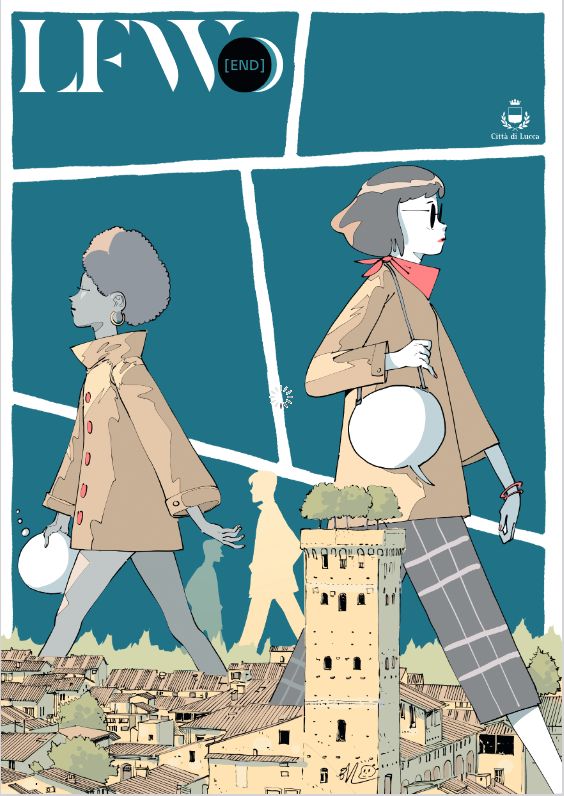 Lucca Fashion Weekend poster 2024