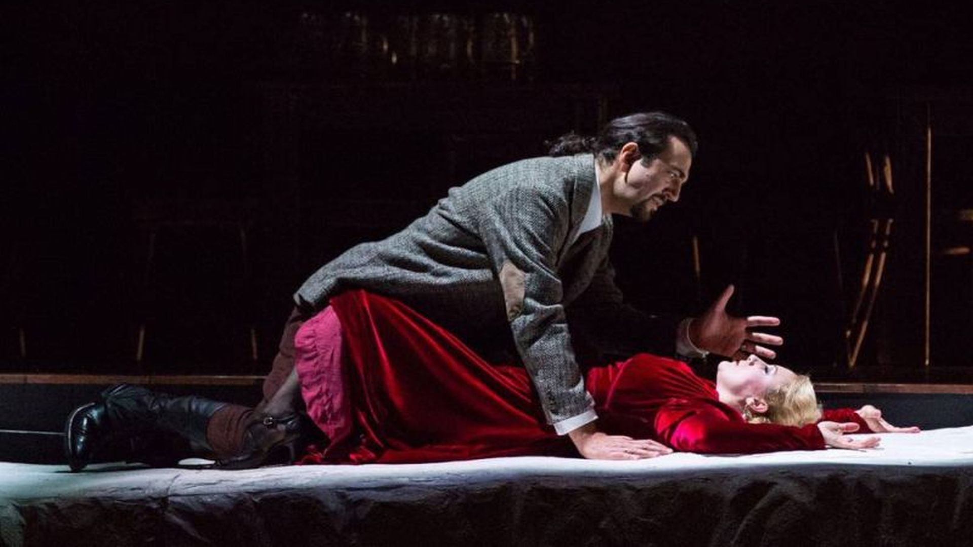 Rappresentazione di Wally presso il teatro del Giglio di Lucca